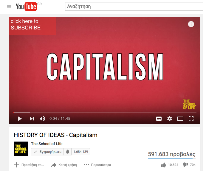 HISTORY OF IDEAS - Capitalism Capitalism