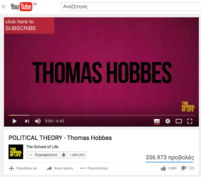Political Theory Thomas Hobbes